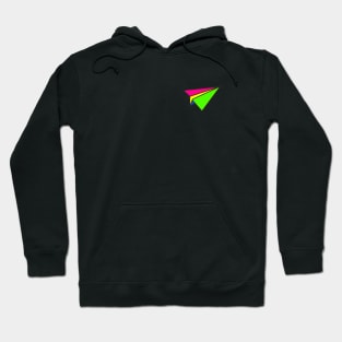 Color paper airplane Hoodie